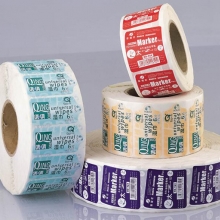 Clinique group - wet tissue adhesive label